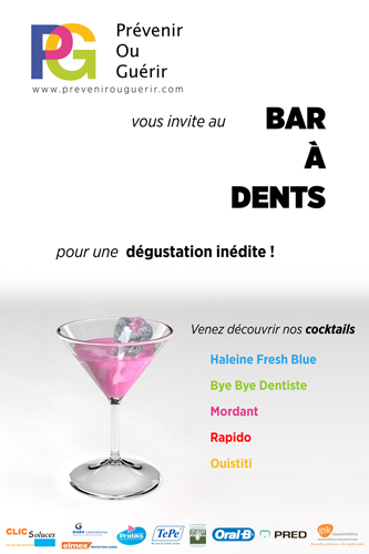 Affiche bar à dents